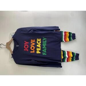 *SALE* JOY LOVE PEACE FAMILY Pajamas from PJ PLACE / Small Adult / ADORABLE!